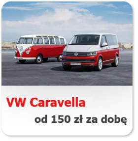 VW Caravela do wynajęcia