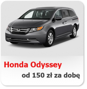 Honda odyssey do wynajęcia